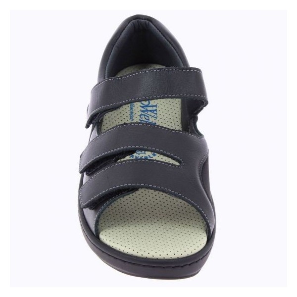 Sandales mixtes Chut Alban Noir vue de face PODOWELL Sandales mixtes Chut Alban Noir vue de face PODOWELL