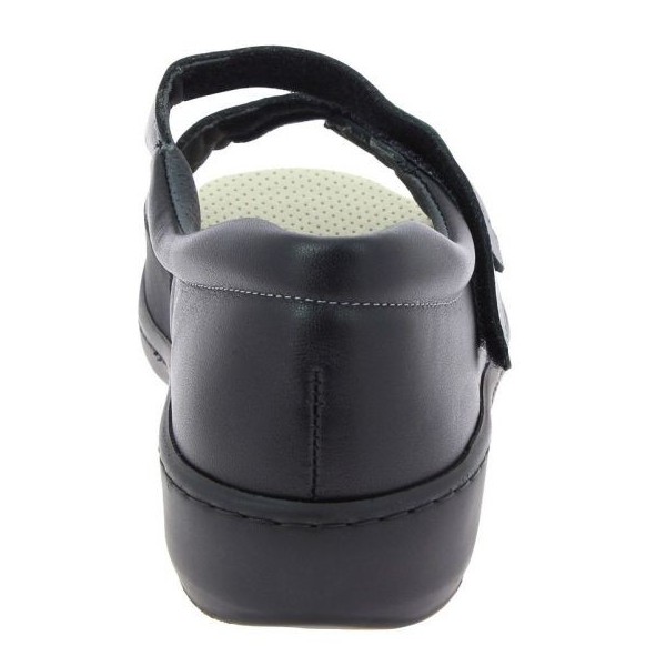 Sandales mixtes Chut Alban Noir vue de derrière PODOWELL Sandales mixtes Chut Alban Noir vue de derrière PODOWELL