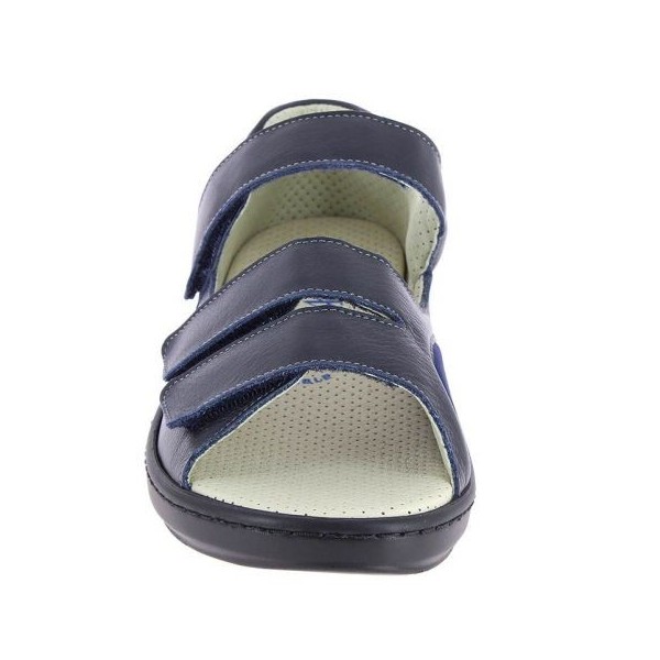 Sandales mixtes Chut Alban Marine vue de face PODOWELL Sandales mixtes Chut Alban Marine vue de face PODOWELL