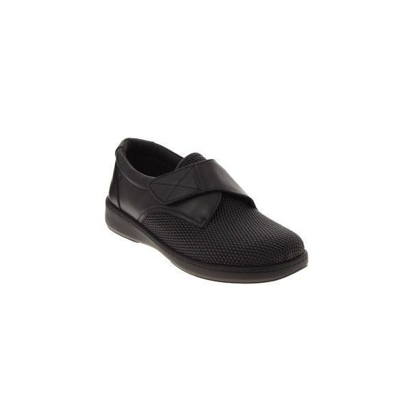 Chaussures orthopédiques Chut Alpes Noir vue de côté Chaussures orthopédiques Chut Alpes Noir vue de côté