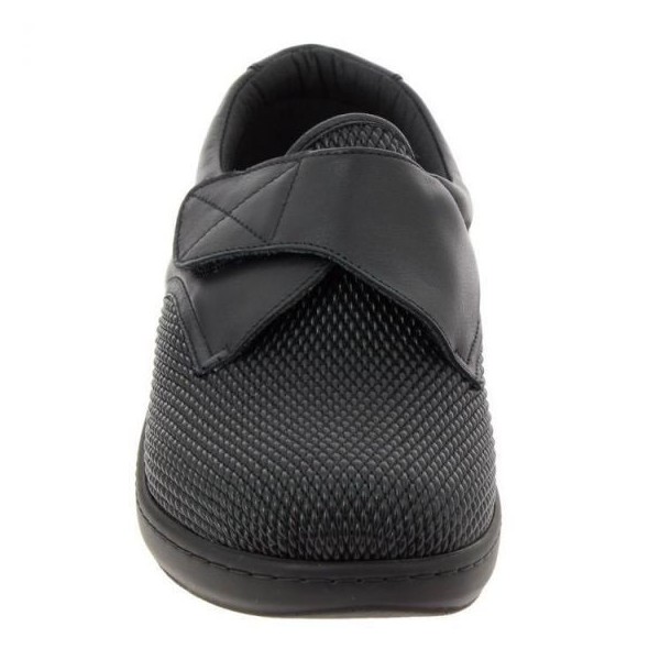 Chaussures orthopédiques Chut Alpes Noir vue de face Chaussures orthopédiques Chut Alpes Noir vue de face