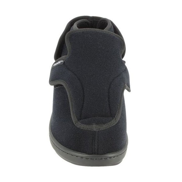 Chaussons orthopédiques Chut Altitude Noir vue de face PODOWELL Chaussons orthopédiques Chut Altitude Noir vue de face PODOWELL
