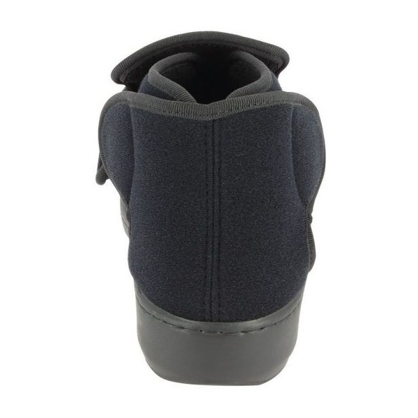 Chaussons orthopédiques Chut Altitude Noir vue de derrière PODOWELL Chaussons orthopédiques Chut Altitude Noir vue de derrière PODOWELL