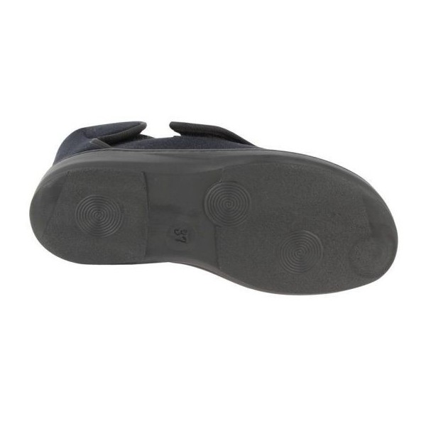 Chaussons orthopédiques Chut Altitude Noir vue de dessous PODOWELL Chaussons orthopédiques Chut Altitude Noir vue de dessous PODOWELL