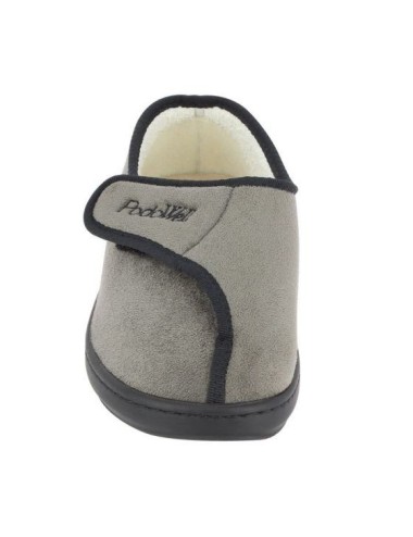 Chaussons orthopédiques Chut Amiral Gris vue de face PODOWELL