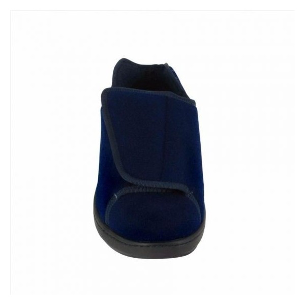 Chaussons extra-large Chut Anite Marine vue de face PODOWELL Chaussons extra-large Chut Anite Marine vue de face PODOWELL