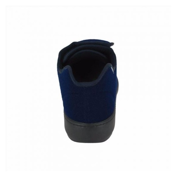 Chaussons extra-large Chut Anite Marine vue de derrière PODOWELL Chaussons extra-large Chut Anite Marine vue de derrière PODOWELL