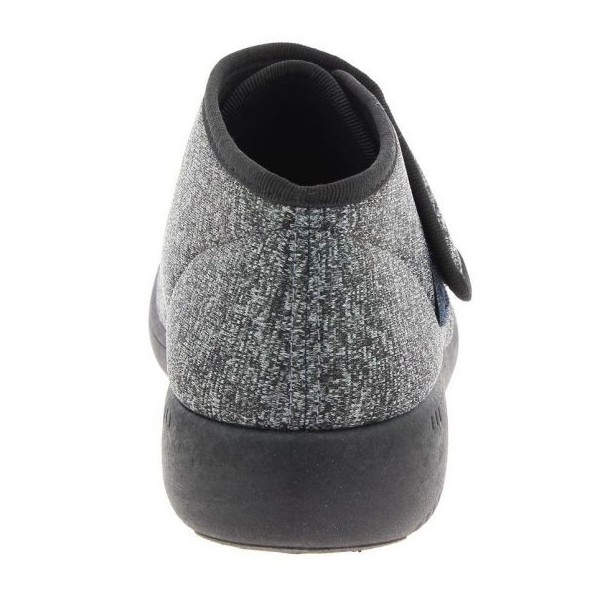 Chaussons orthopédiques Chut Armand Noir vue de derrière PODOWELL Chaussons orthopédiques Chut Armand Noir vue de derrière PODOWELL