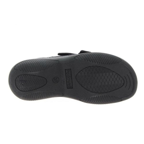 Chaussons confortables Chut Arnaud Noir vue de dessous PODOWELL Chaussons confortables Chut Arnaud Noir vue de dessous PODOWELL