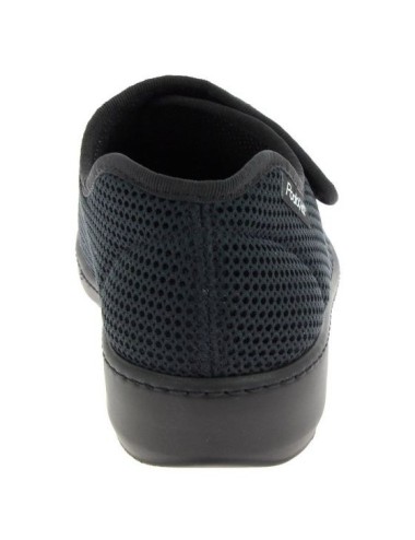 Chaussons orthopédiques Chut Arreau Noir vue de derrière PODOWELL