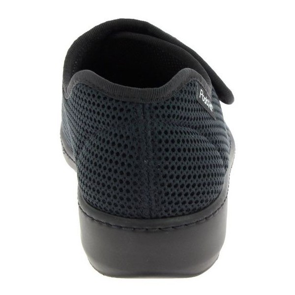 Chaussons orthopédiques Chut Arreau Noir vue de derrière PODOWELL Chaussons orthopédiques Chut Arreau Noir vue de derrière PODOWELL