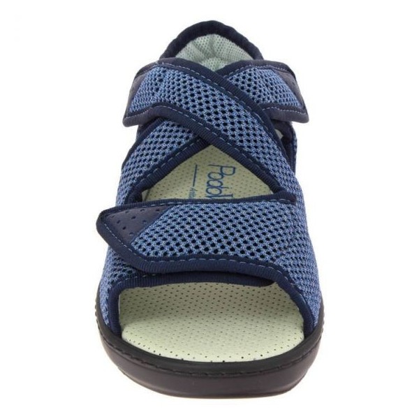 Sandales orthopédiques Chut Athena Jean vue de face PODOWELL Sandales orthopédiques Chut Athena Jean vue de face PODOWELL