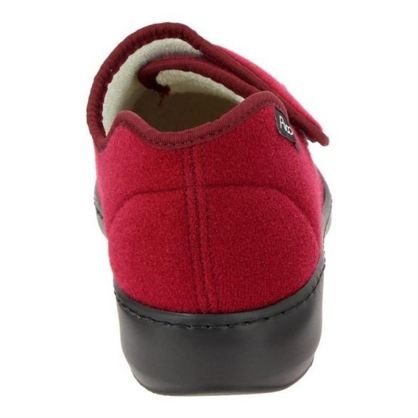 Chaussons orthopédiques Chut Athos Bordeaux vue de derrière PODOWELL Chaussons orthopédiques Chut Athos Bordeaux vue de derrière PODOWELL