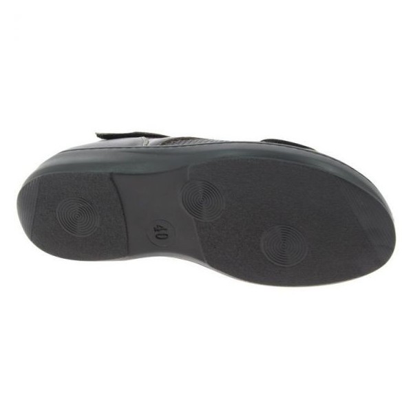 Sandales orthopédiques Chut Awell marron vue de dessous Sandales orthopédiques Chut Awell marron vue de dessous