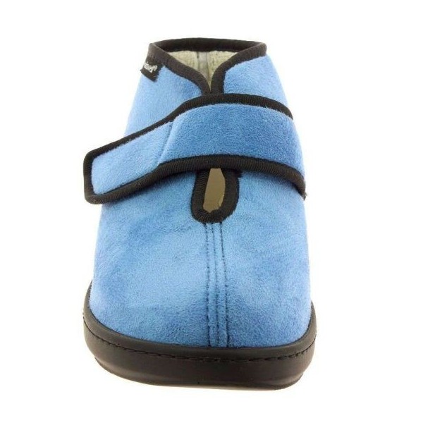 Chaussons orthopédiques Chut Donuts Blue jean vue de face PODOWELL Chaussons orthopédiques Chut Donuts Blue jean vue de face PODOWELL