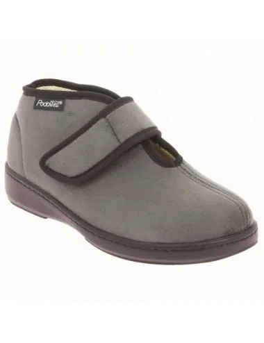Chaussons orthopédiques Chut Donuts Gris vue de côté PODOWELL