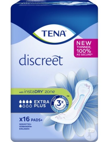 Paquet Tena Discreet Extra Plus