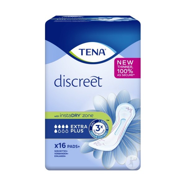 Paquet Tena Discreet Extra Plus