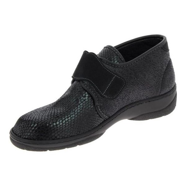 Chaussures orthopédiques Chut Macumba noir vue de côté PODOWELL Chaussures orthopédiques Chut Macumba noir vue de côté PODOWELL
