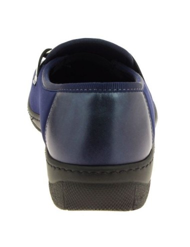 Mocassins souples chut Magenta vue de derrière