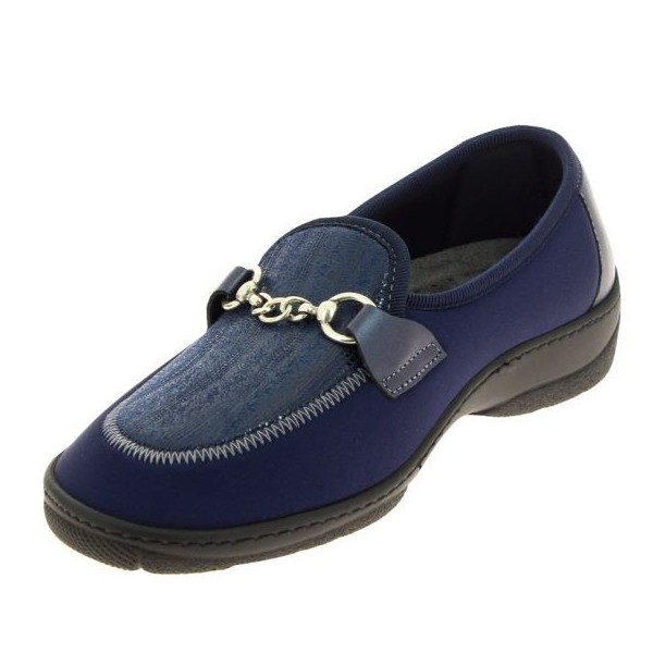 Mocassins souples chut Magenta vue de côté Mocassins souples chut Magenta vue de côté