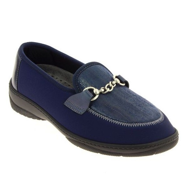 Mocassins souples chut Magenta vue de côté Mocassins souples chut Magenta vue de côté