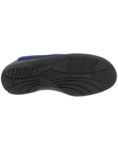 Mocassins souples chut Magenta vue de dessous