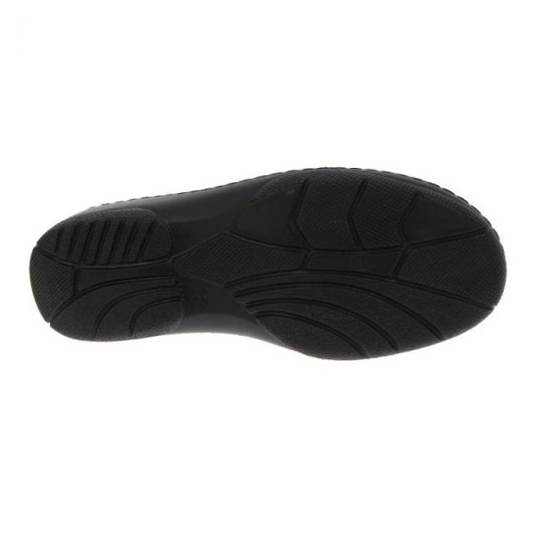 Mocassins orthopédiques Chut Magik noir vue de dessous Podowell PODOWELL Mocassins orthopédiques Chut Magik noir vue de dessous Podowell PODOWELL