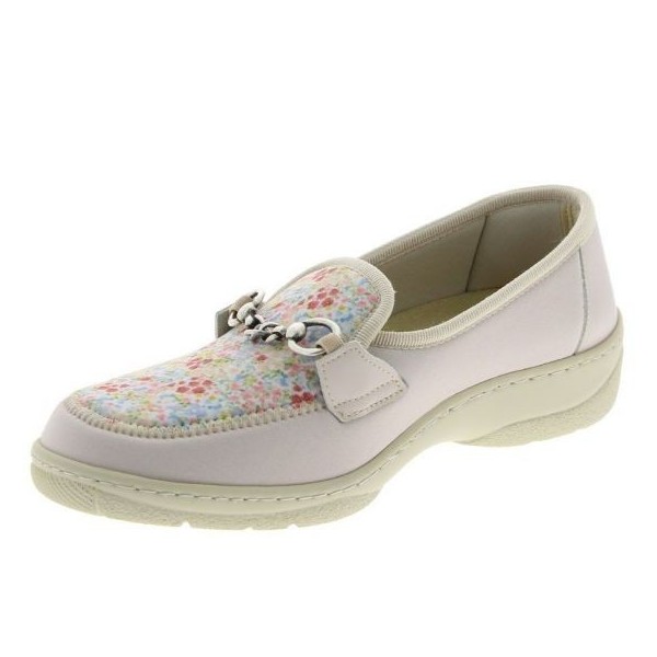 Mocassins Chut Magik_d'ete liberty_rose vue de côté PODOWELL Mocassins Chut Magik_d'ete liberty_rose vue de côté PODOWELL
