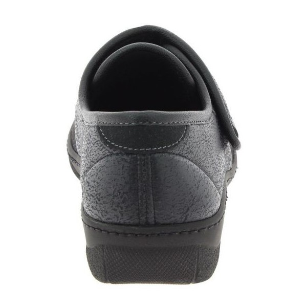 Chaussures orthopédiques Chut Manille Shiny Black vue de derrière PODOWELL Chaussures orthopédiques Chut Manille Shiny Black vue de derrière PODOWELL