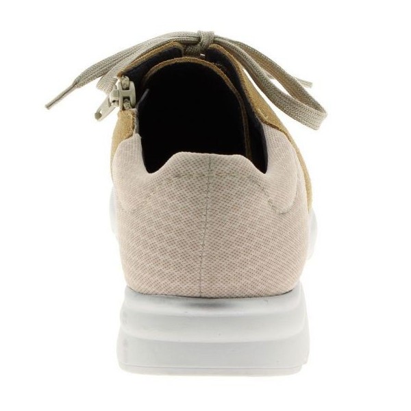 Baskets orthopédiques Chut Marinella beige vue de derrière PODOWELL Baskets orthopédiques Chut Marinella beige vue de derrière PODOWELL