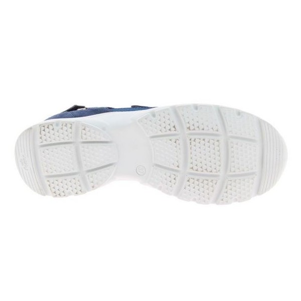 Baskets orthopédiques Chut Mikaela bleu vue de dessous PODOWELL Baskets orthopédiques Chut Mikaela bleu vue de dessous PODOWELL