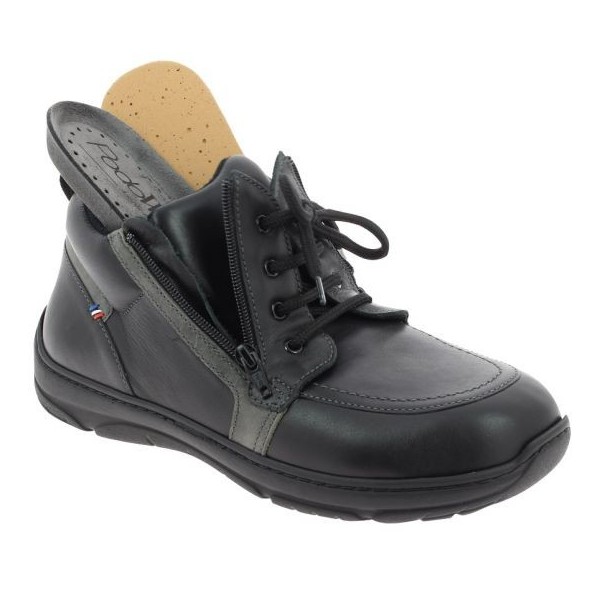 Chaussures Chut Octavio_D noir vue de côté PODOWELL Chaussures Chut Octavio_D noir vue de côté PODOWELL