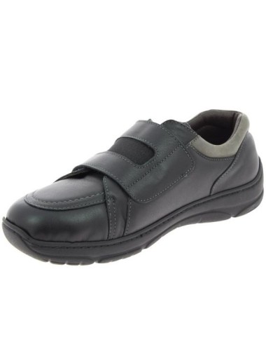 Chaussures orthopédiques Chut Orfeo_D noir vue de côté PODOWELL