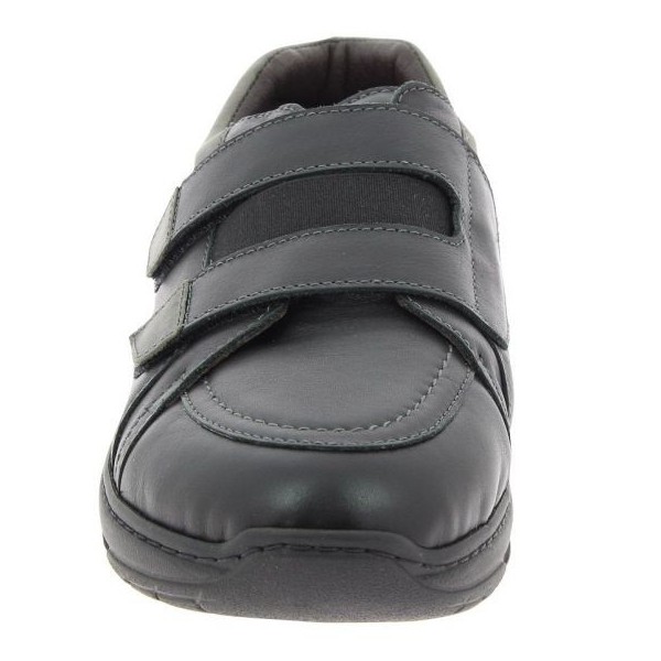 Chaussures orthopédiques Chut Orfeo_D noir vue de face PODOWELL Chaussures orthopédiques Chut Orfeo_D noir vue de face PODOWELL