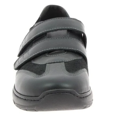 Chaussures orthopédiques Chut Oscar noir vue de côté PODOWELL