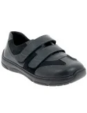 Chaussures orthopédiques Chut Oscar noir vue de côté PODOWELL