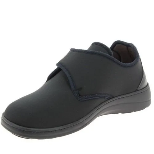 Chaussures orthopédiques Chut Patrick noir vue de côté PODOWELL
