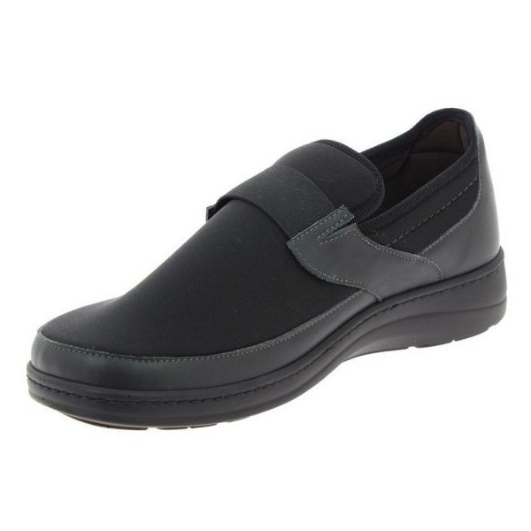 Chaussures orthopédiques fermées Chut Patxi noir vue de côté PODOWELL Chaussures orthopédiques fermées Chut Patxi noir vue de côté PODOWELL