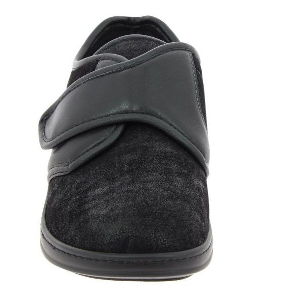 Chaussures orthopédiques Chut Pavel noir vue de face Chaussures orthopédiques Chut Pavel noir vue de face