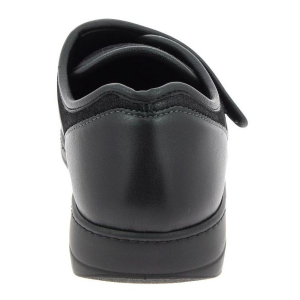 Chaussures orthopédiques Chut Pavel noir vue de derrière Chaussures orthopédiques Chut Pavel noir vue de derrière
