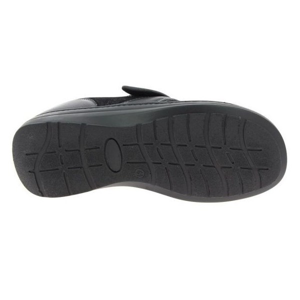 Chaussures orthopédiques Chut Pavel noir vue de dessous Chaussures orthopédiques Chut Pavel noir vue de dessous