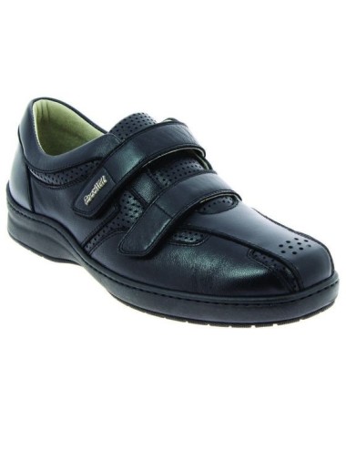 Chaussures en cuir Chut Pinocchio noir vue de côté PODOWELL