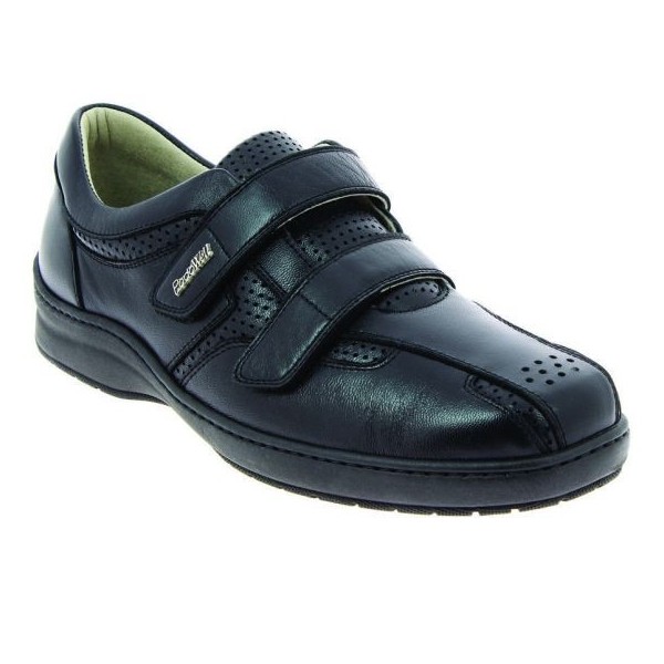 Chaussures en cuir Chut Pinocchio noir vue de côté PODOWELL Chaussures en cuir Chut Pinocchio noir vue de côté PODOWELL