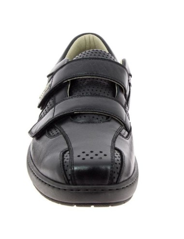 Chaussures en cuir Chut Pinocchio noir vue de côté PODOWELL