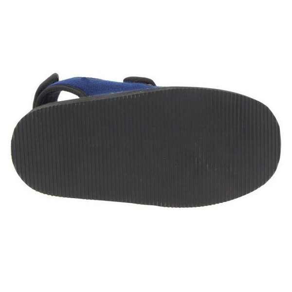Chaussure post-opératoire Chut Podosolo marine vue de dessous PODOWELL Chaussure post-opératoire Chut Podosolo marine vue de dessous PODOWELL