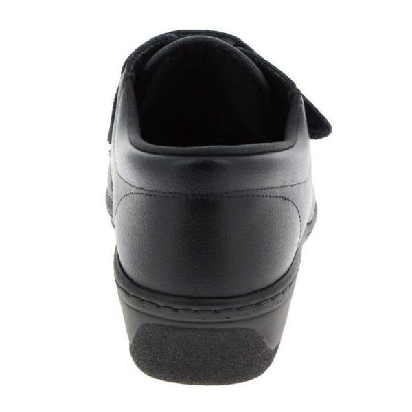 Chaussures orthopédiques Chut Psyche noir vue de derrière PODOWELL Chaussures orthopédiques Chut Psyche noir vue de derrière PODOWELL