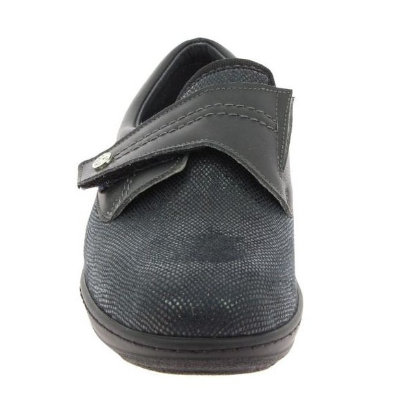 Chaussures orthopédiques Chut Psylvia noir vue de face PODOWELL