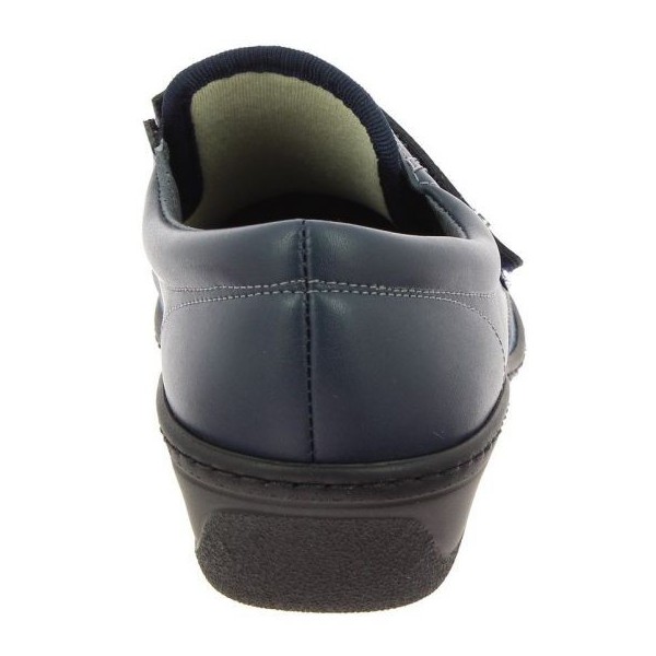 Chaussures orthopédiques Chut Psylvia marine vue de derrière PODOWELL Chaussures orthopédiques Chut Psylvia marine vue de derrière PODOWELL