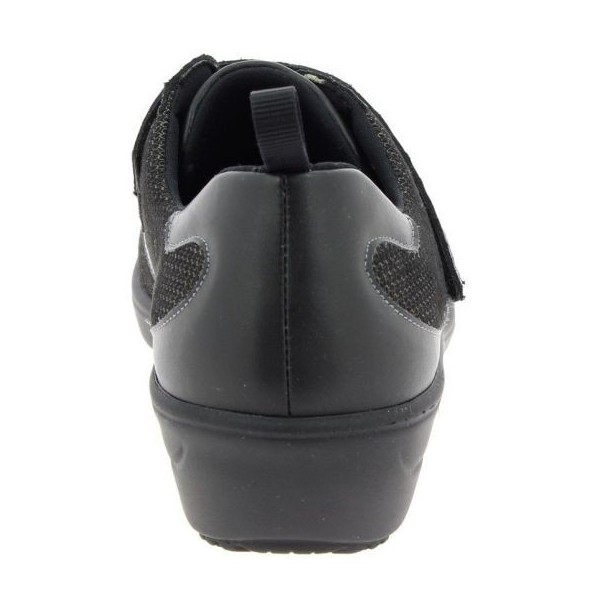 Chaussures fermées Chut Sibel Argent vue de derrière PODOWELL Chaussures fermées Chut Sibel Argent vue de derrière PODOWELL